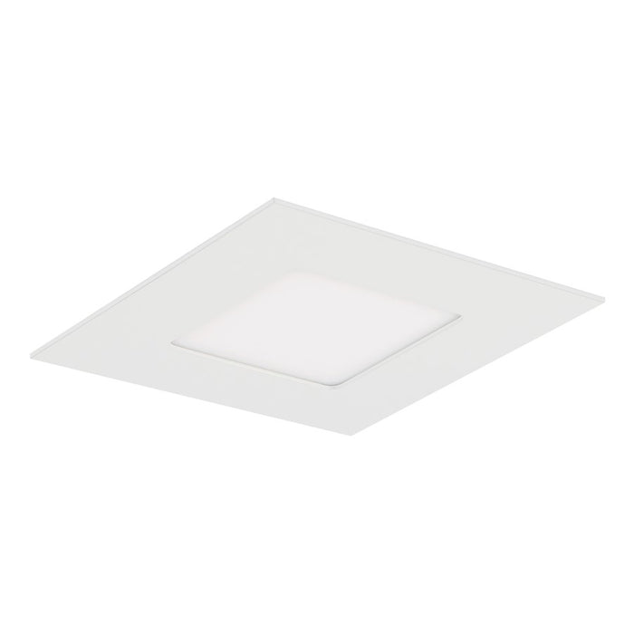 WAC Lotos 1Lt 6" LED 5-CCT Square Recessed Kit, White/Frosted