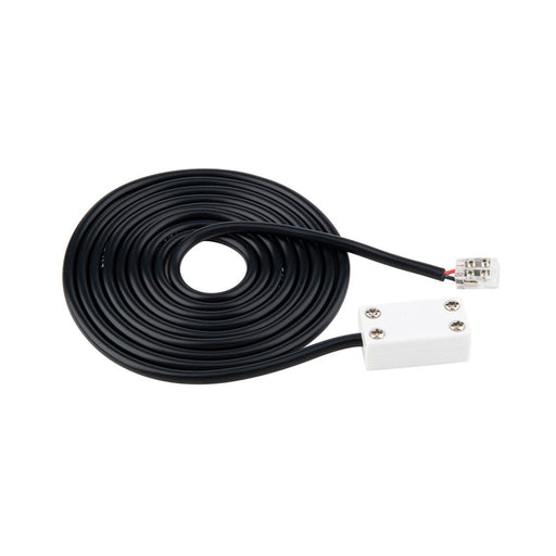 WAC Basics/Gemini 24VDC 480" Power Extension Cable, Black - T24-BS-EX2-480-BK