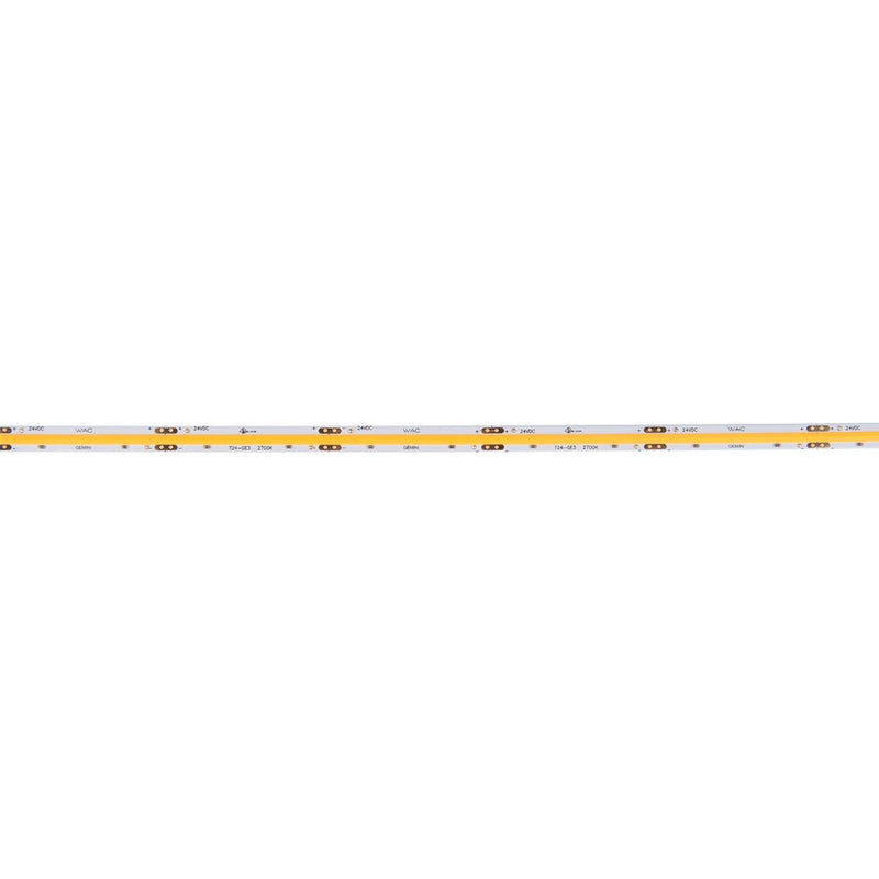 WAC Gemini 24VDC 1Lt LED COB Tape Light/3500K/100'/2.2W, WH