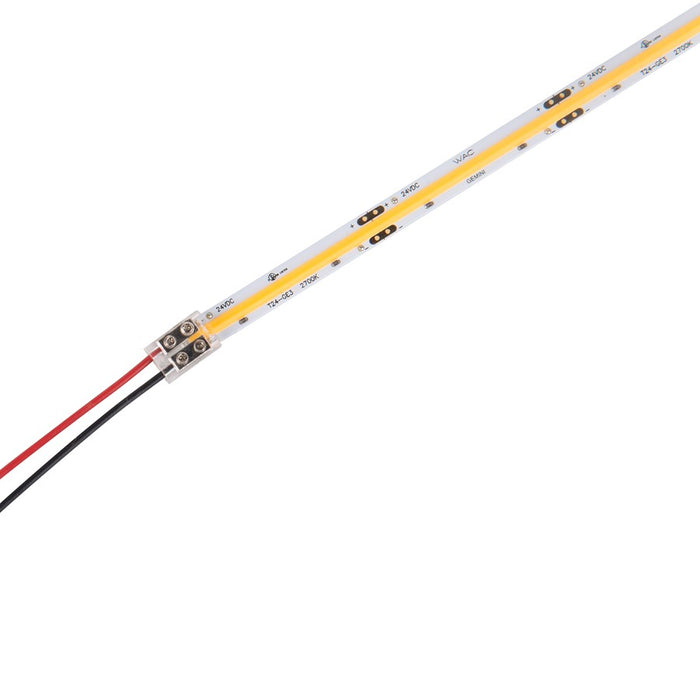 WAC Gemini 24VDC 1Lt LED COB Tape Light/2700K/24'/2.2W, White