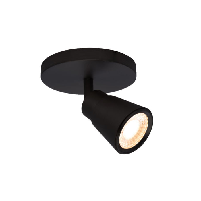 WAC Solo 1Lt LED Monopoint, Black/Translucent