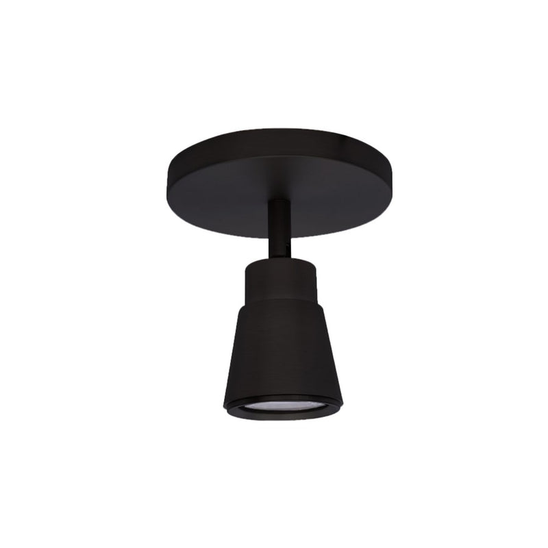 WAC Solo 1Lt LED Monopoint, Black/Translucent