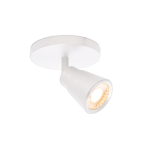 WAC Solo 1Lt LED Monopoint, White/Translucent