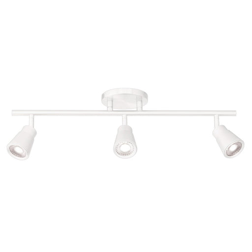 WAC Solo 3Lt LED Fixed Rail, White/Clear - TK-180503-30-WT