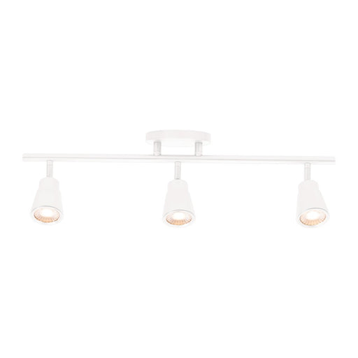 WAC Solo 3Lt LED Fixed Rail, White/Clear