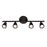 WAC Solo 4Lt LED Fixed Rail, Black/Clear