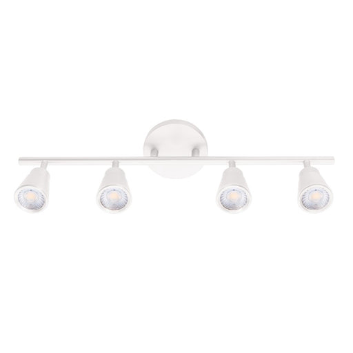 WAC Solo 4Lt LED Fixed Rail, White/Clear