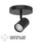 WAC Lighting Pipe LED Monopoint/5-CCT/10W, 770L, Black