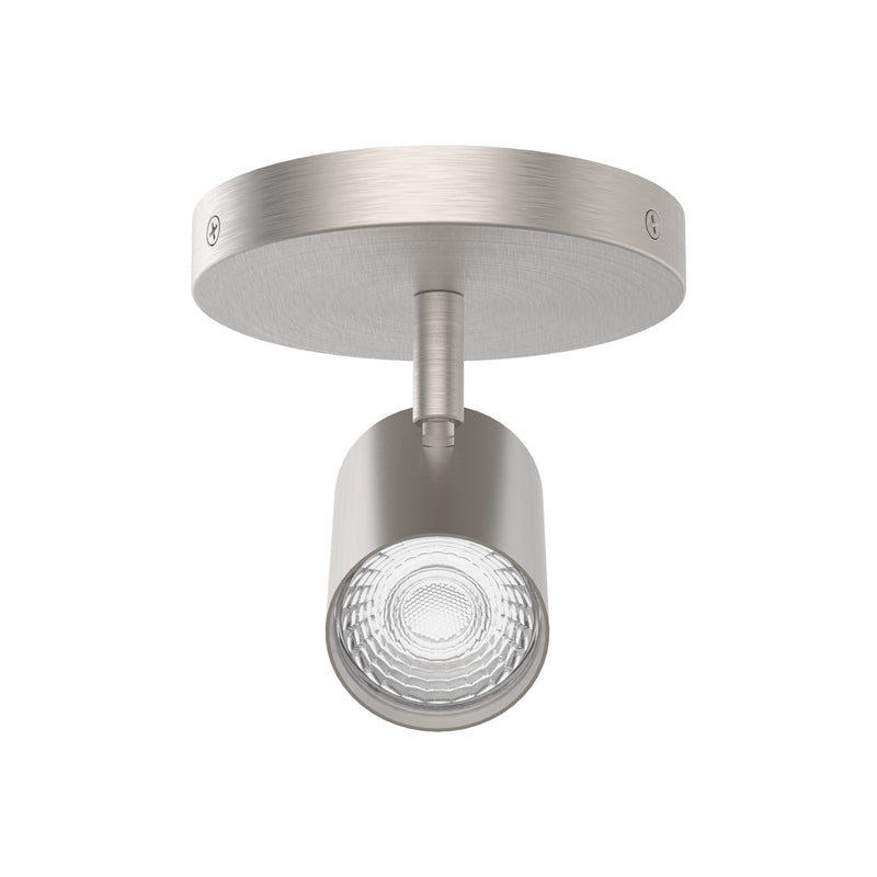 WAC Lighting Pipe LED Monopoint/5-CCT/10W, 770L, Brushed Nk - TK-260501-CS-BN
