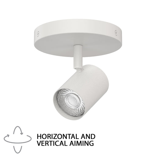 WAC Lighting Pipe LED Monopoint/5-CCT/10W, 770L, White