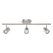 WAC Lighting Pipe 24" 3Lt LED Track Kit/5-CCT/30W, 2310L, Nk - TK-260503-CS-BN