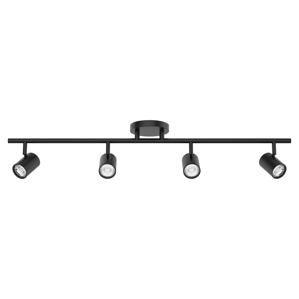 WAC Lighting Pipe 36" 4Lt LED Track Kit/5-CCT/30W, 3080L, Blk - TK-260504-CS-BK