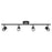 WAC Lighting Pipe 36" 4Lt LED Track Kit/5-CCT/30W, 3080L, Blk - TK-260504-CS-BK
