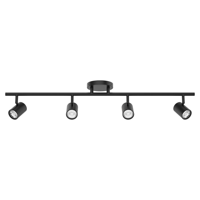WAC Lighting Pipe 36" 4Lt LED Track Kit/5-CCT/30W, 3080L, Blk - TK-260504-CS-BK