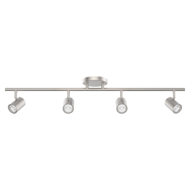 WAC Lighting Pipe 36" 4Lt LED Track Kit/5-CCT/30W, 3080L, Nk - TK-260504-CS-BN