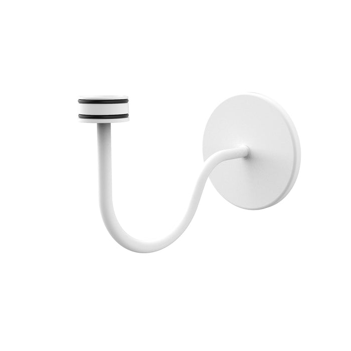 WAC Lighting Table Lt Wall Mt for Pleat or Channing Table Lamp, Wht - TL-HOOK-WT
