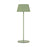 WAC Pleat 1Lt LED Rechargeable Table Lamp, Green/Green