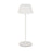 WAC Pleat 1Lt LED Rechargeable Table Lamp, White/White - TL-W251115-CS-WT