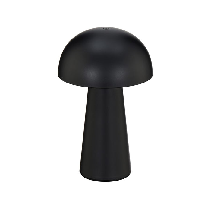 WAC Darla 1Lt LED Rechargeable Table Lamp, Black/Black - TL-W251209-CS-BK