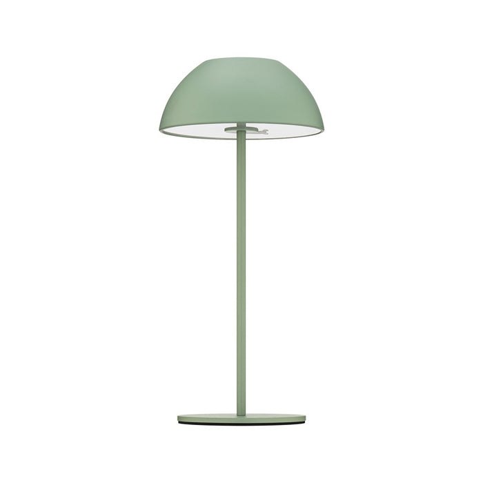 WAC Channing 1Lt LED Rechargeable Table Lamp, Green/Green