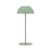 WAC Channing 1Lt LED Rechargeable Table Lamp, Green/Green