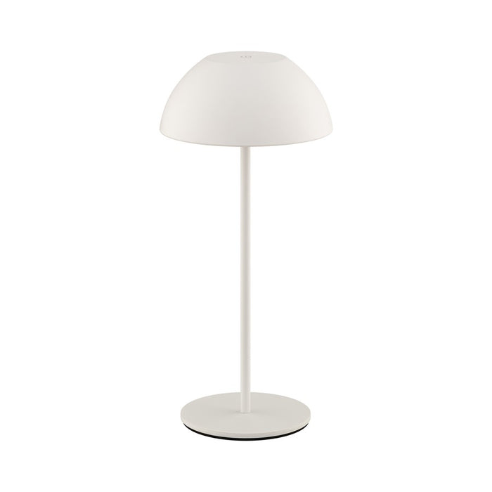 WAC Channing 1Lt LED Rechargeable Table Lamp, White/White - TL-W251511-CS-WT