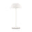 WAC Channing 1Lt LED Rechargeable Table Lamp, White/White