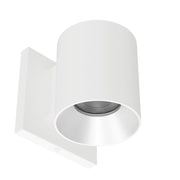 WAC Zoron 1Lt 3.5" RD Outdoor Wall Light/Flood Beam/White Haze - W4R-FCS-WTHZ