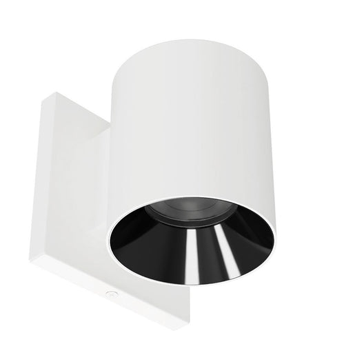 WAC Zoron 1Lt 3.5" RD Outdoor Wall Light/Narrow Beam/White Black - W4R-NCS-WTBK