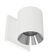 WAC Zoron 1Lt 3.5" RD Outdoor Wall Light/Narrow Beam/White Chrome - W4R-NCS-WTCH