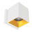 WAC Zoron 1Lt 3.5" SQ. Outdoor Wall Light/Flood Beam/White Gold - W4S-FCS-WTGL