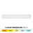 WAC Flo 1Lt LED 48" Bath Vanity Light/Flush Mount, White/White