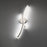 dweLED Tusk 28" LED Wall Sconce 3500K, Brushed Nickel