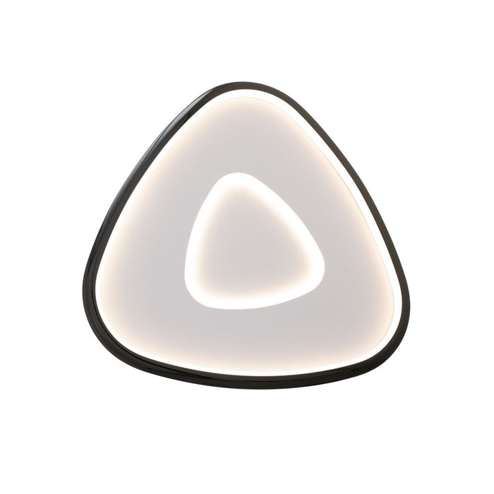 dweLED Mandala 1 Light 22" Wall Sconce/3000K, Black Chrome/ - WS-31524-30-BC