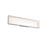 dweLED Mirror LED 1 Light Wall Light 3000K, Titanium/White