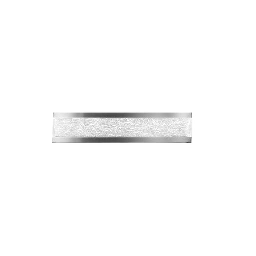 dweLED Repose LED 1 Light Wall Light, 3500K Aluminum/Clear