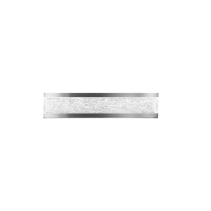 dweLED Repose LED 1 Light Wall Light, 3500K Aluminum/Clear