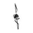 dweLED Corkscrew 1Lt 34" Bath Vanity/Wall Light/4000K, BK/WH