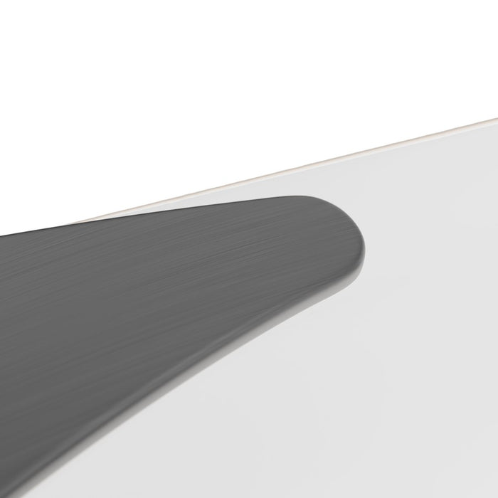 dweLED Straitaway 1Lt 24" Bath Vanity/Wall/3000K, Nickel/White