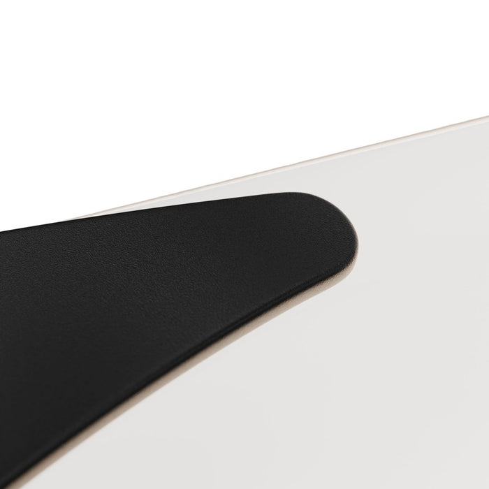 dweLED Straitaway 1Lt 24" Bath Vanity/Wall Light/4000K, BK/WH