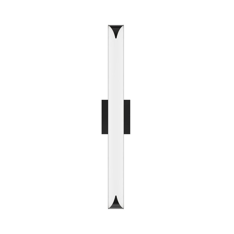 dweLED Straitaway 1Lt 32" Bath Vanity/Wall Light/4000K, BK/WH