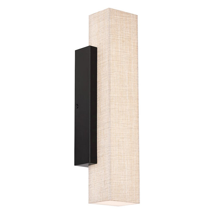 WAC Lighting Dweled Volga 17.6" LED Wall Sconce, Black