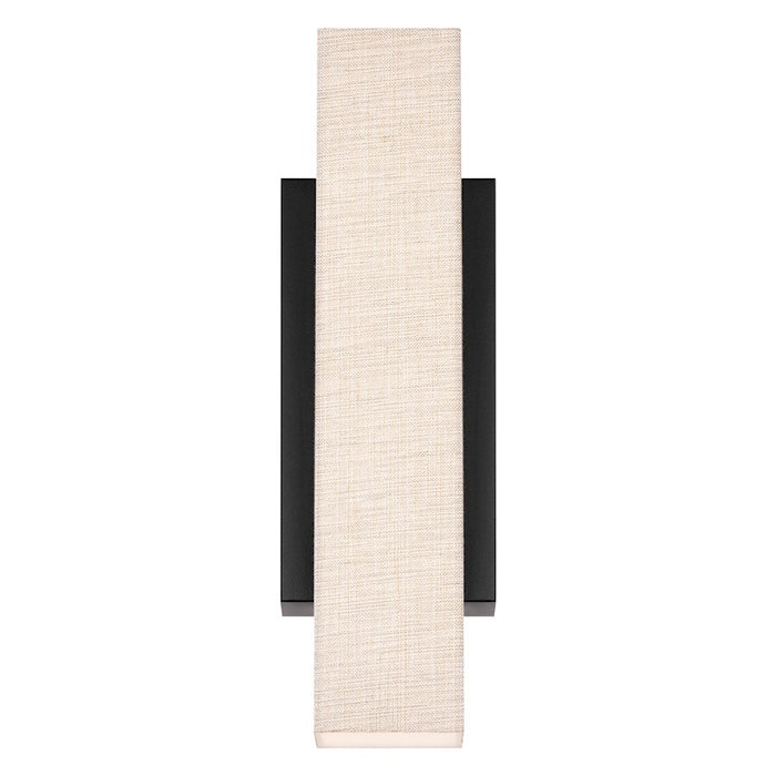 WAC Lighting Dweled Volga 17.6" LED Wall Sconce, Black