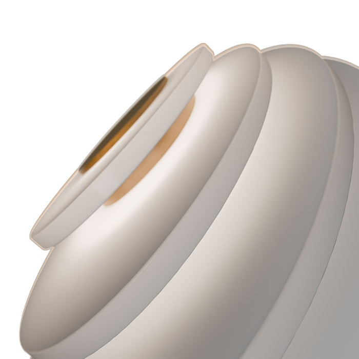 dweLED Orbix 1Lt 6" Wall Sconce/3000K, Brass/Clear/Etched