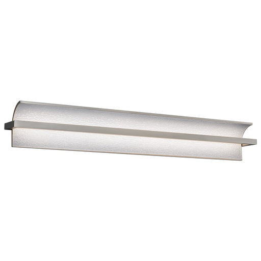 dweLED Shard 1Lt 34" Bath Vanity & Wall Light/2700K, Nickel/ - WS-79534-27-BN