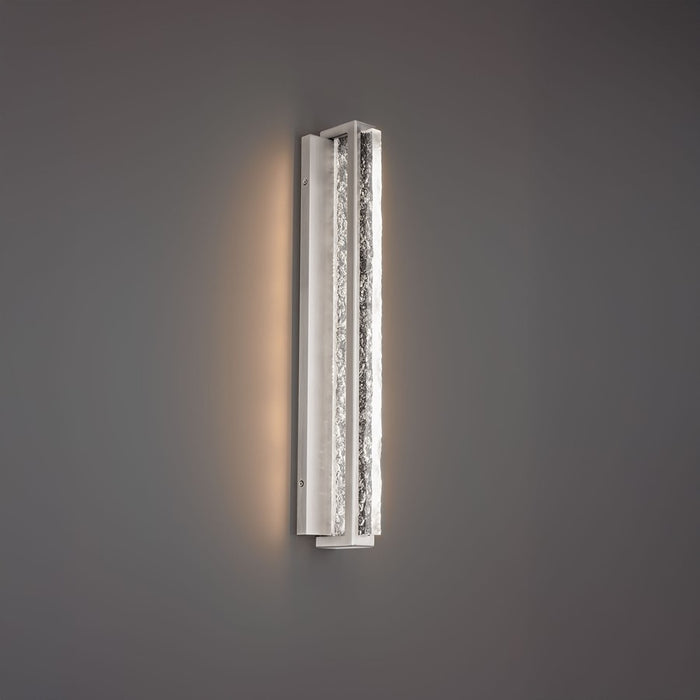 dweLED Skate 1Lt 24" Bath Vanity & Wall Light/2700K, Nickel