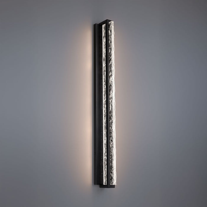 dweLED Skate 1 Light 36" Bath Vanity & Wall Light/2700K, Black