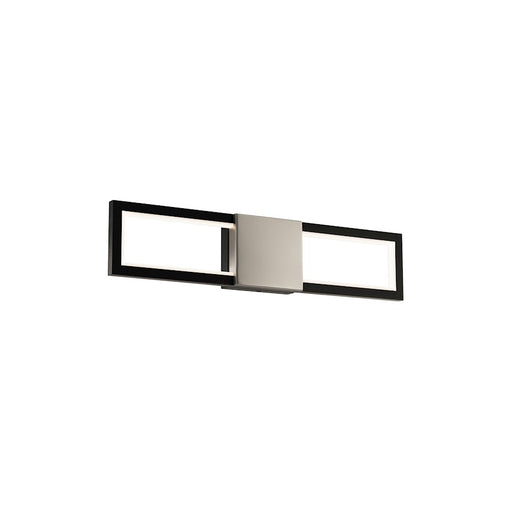 dweLED Peekaboo 22" LED Bath/Wall Light 27-30-35-40K, BKNK - WS-83422-BK-BN