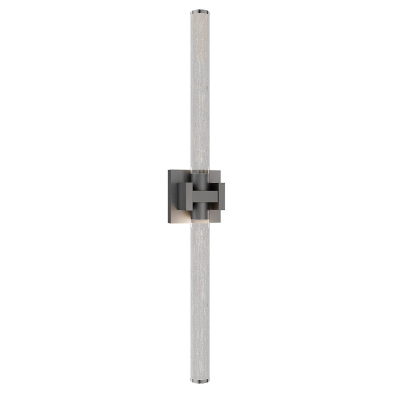 dweLED Ripple 1Lt 32" Bath Vanity & Wall Light/3000K, Nickel/ - WS-85532-30-BN