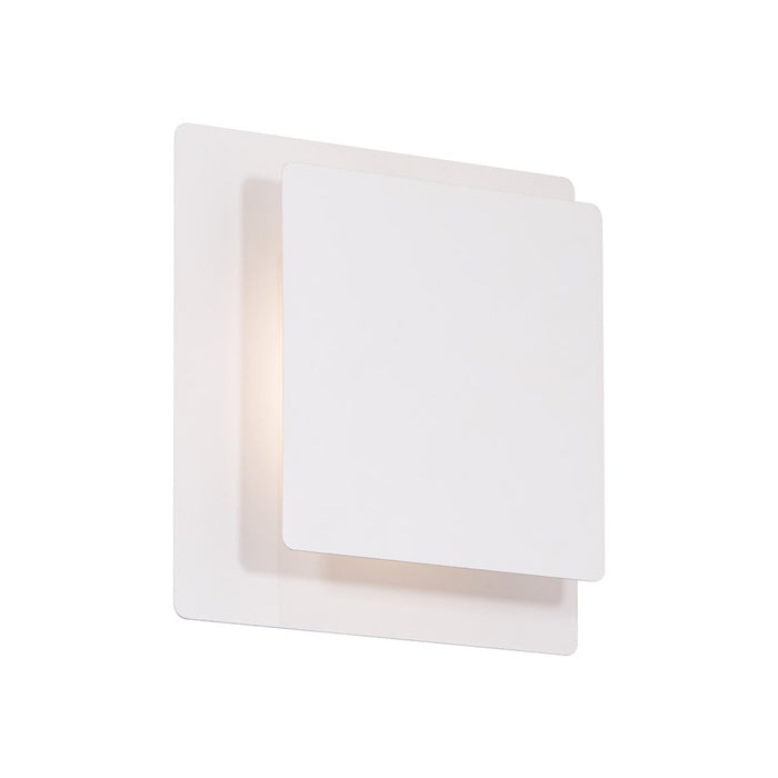 dweLED Greet 7" LED Wall Sconce 2700K, White - WS-87407-27-WT